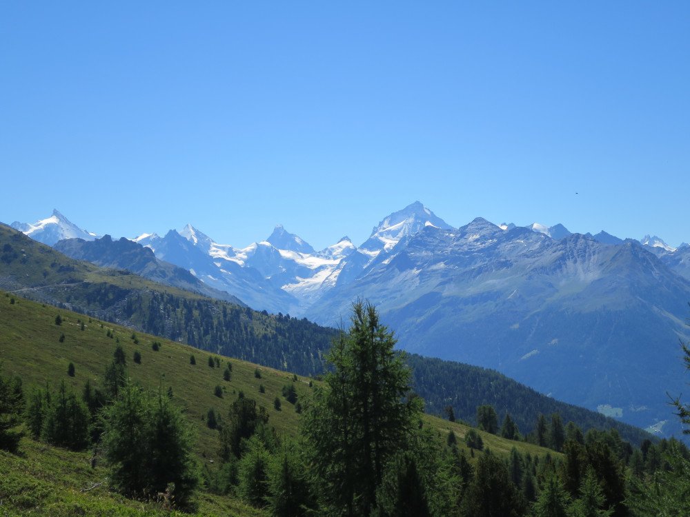 Magnifiques randonnées au Val d'Anniviers, côté St-Luc/Chandolin