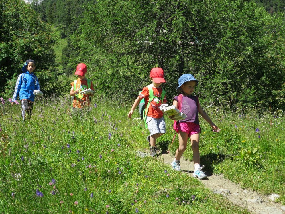 Rando avec nuit en cabane famille 6-7 août 2018