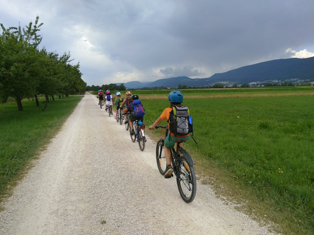camp à vélo "Les 3 lacs à vélo" WWF 15-20 juillet 2018