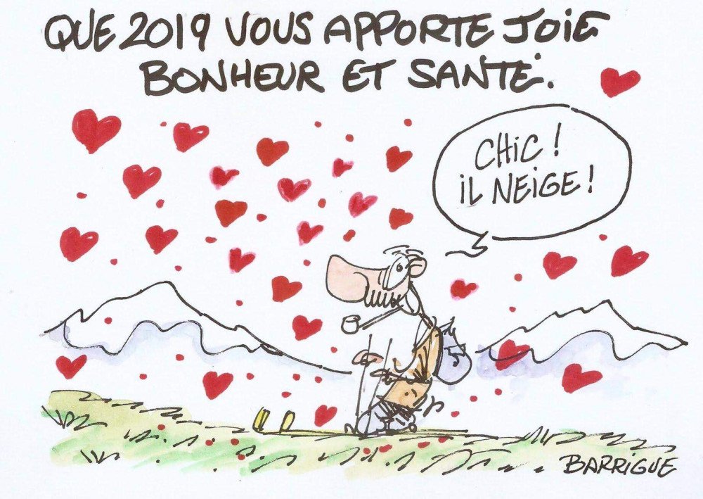 31.12.2018 Bonne et heureuse année à tous