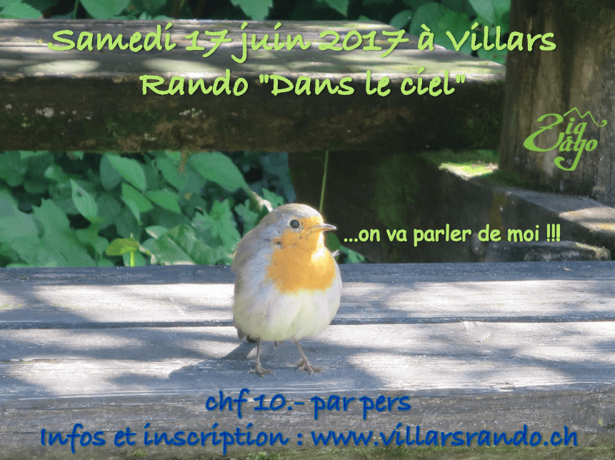 Villars Rando Festival du 16 au 18 juin 2017